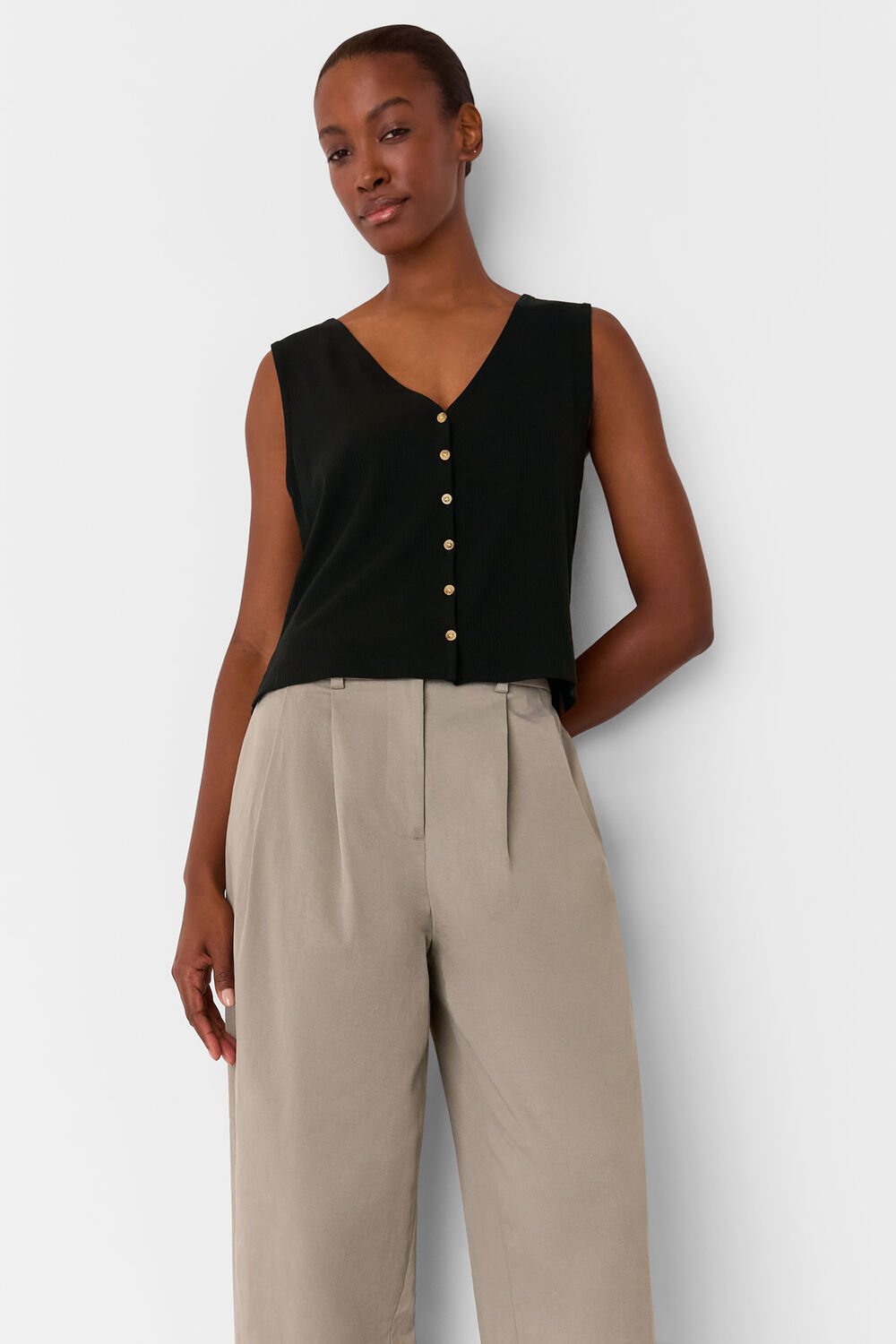 Bethany Barrel Leg Trouser