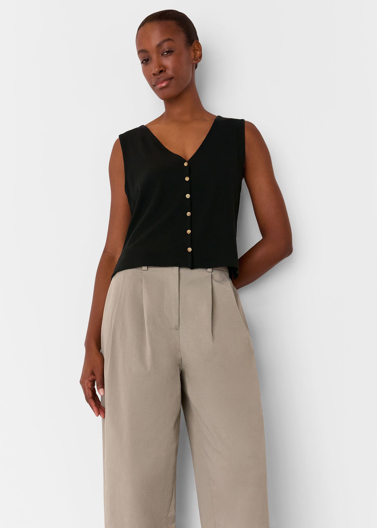 Bethany Barrel Leg Trouser