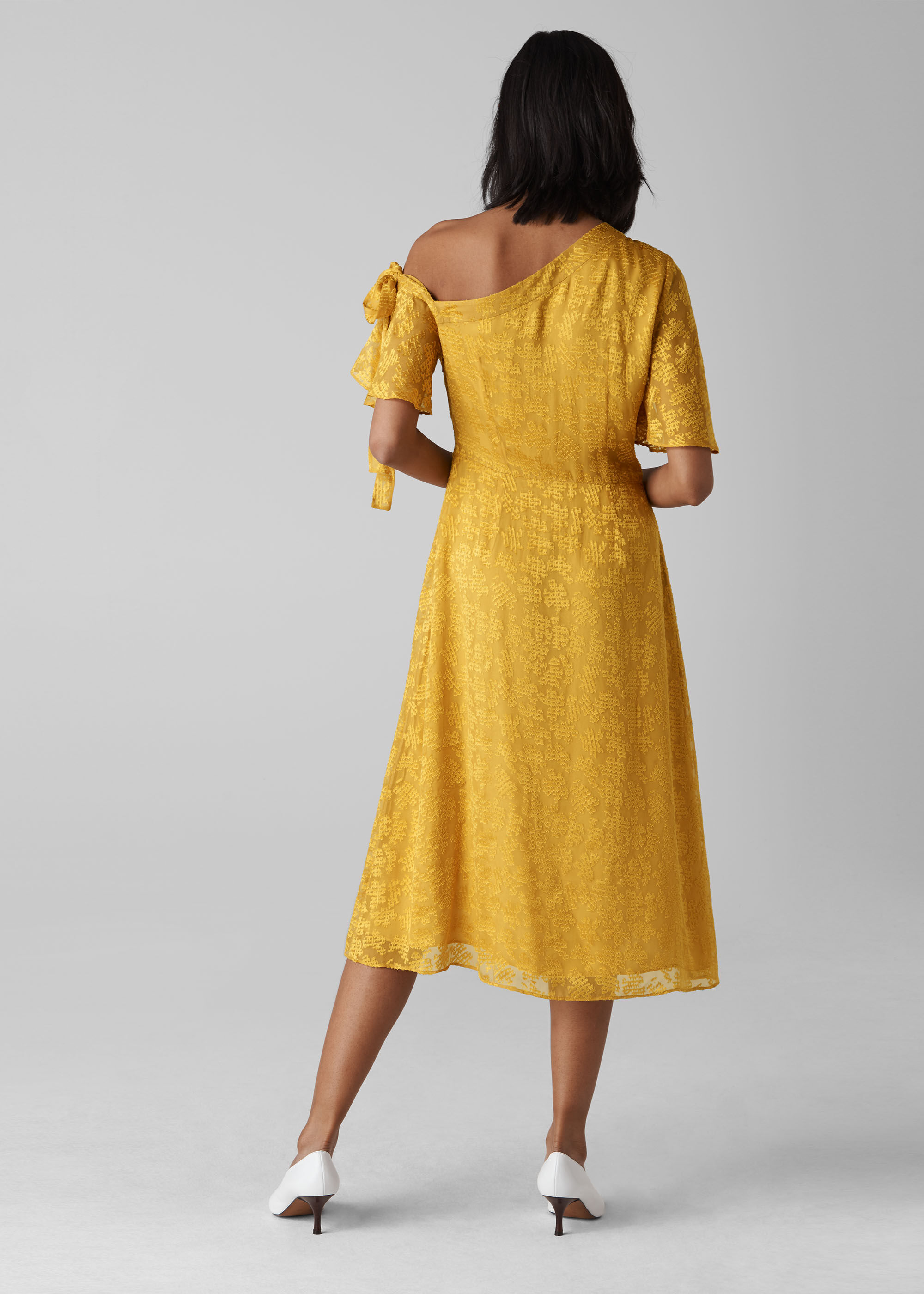 Whistles mustard dress outlet