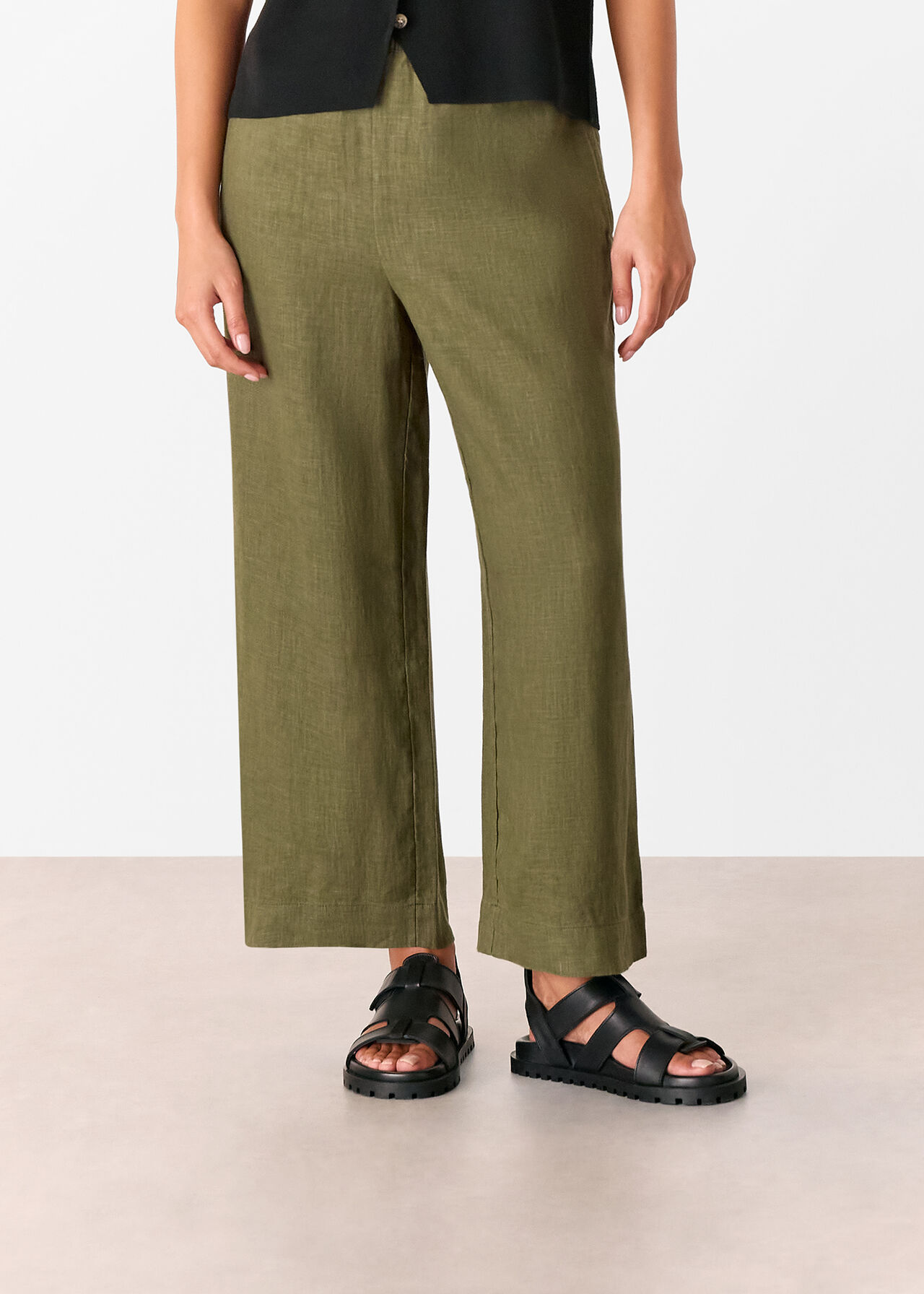 Whistles Linen Pocket Trouser