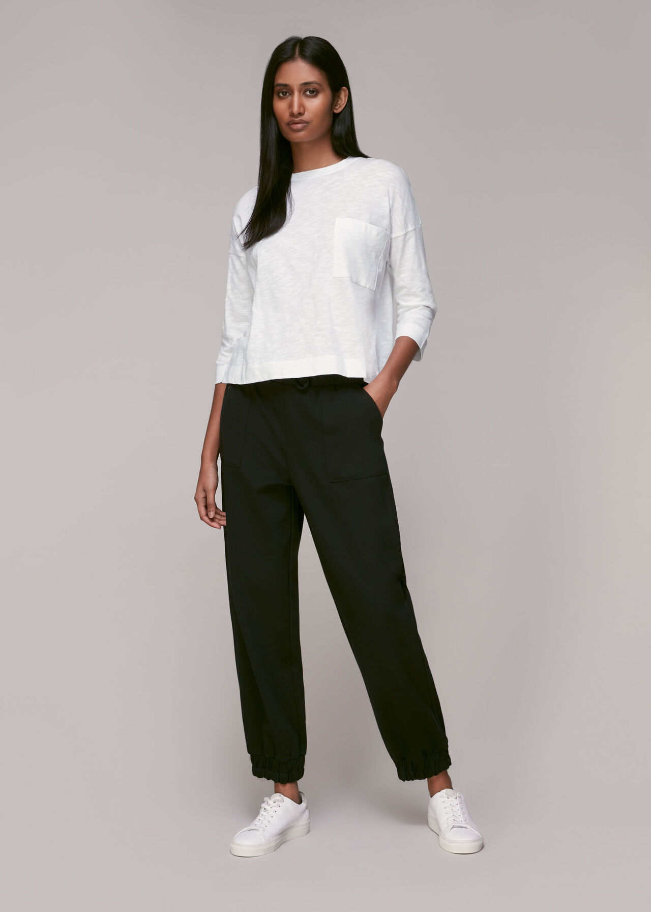 Cotton Pocket Top White