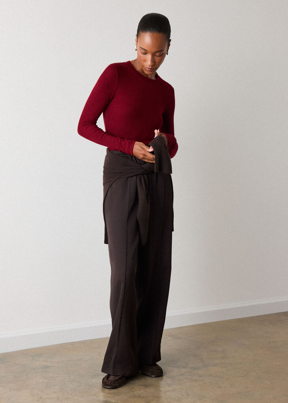 Essential Ribbed Crew
