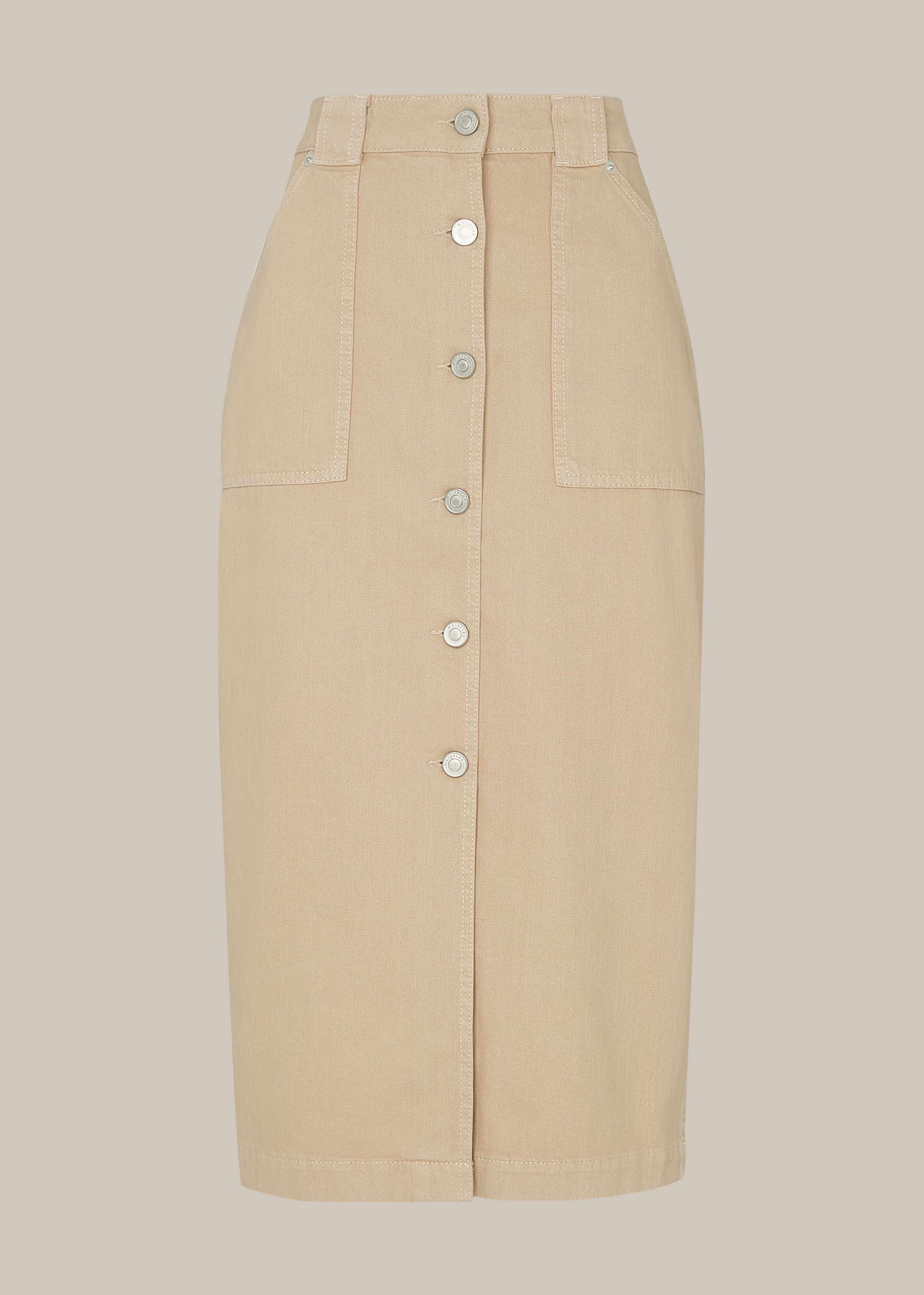 Stone denim skirt sales