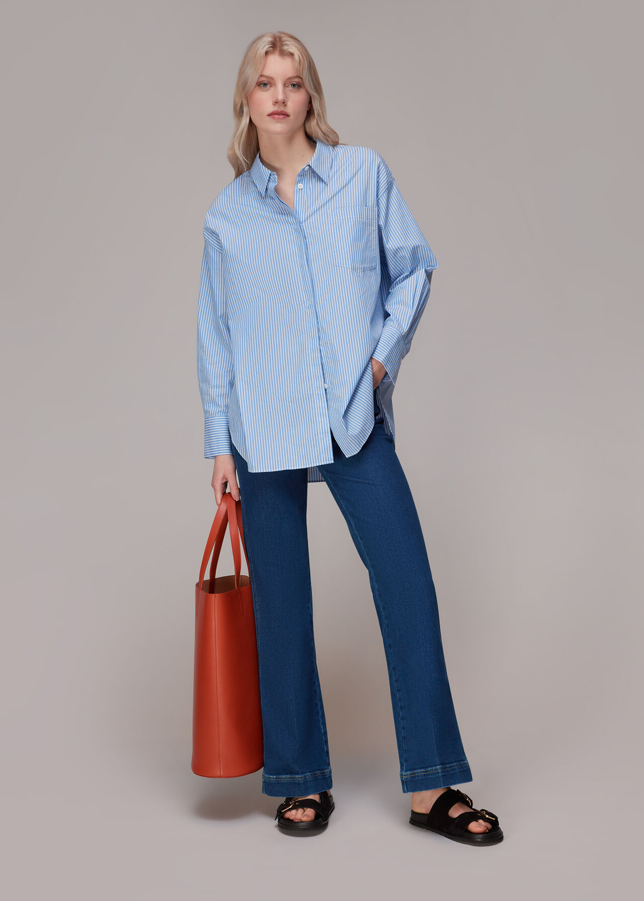 Lucy Stretch Flared Jean