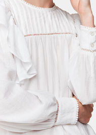 Johanna Textured Frill Blouse