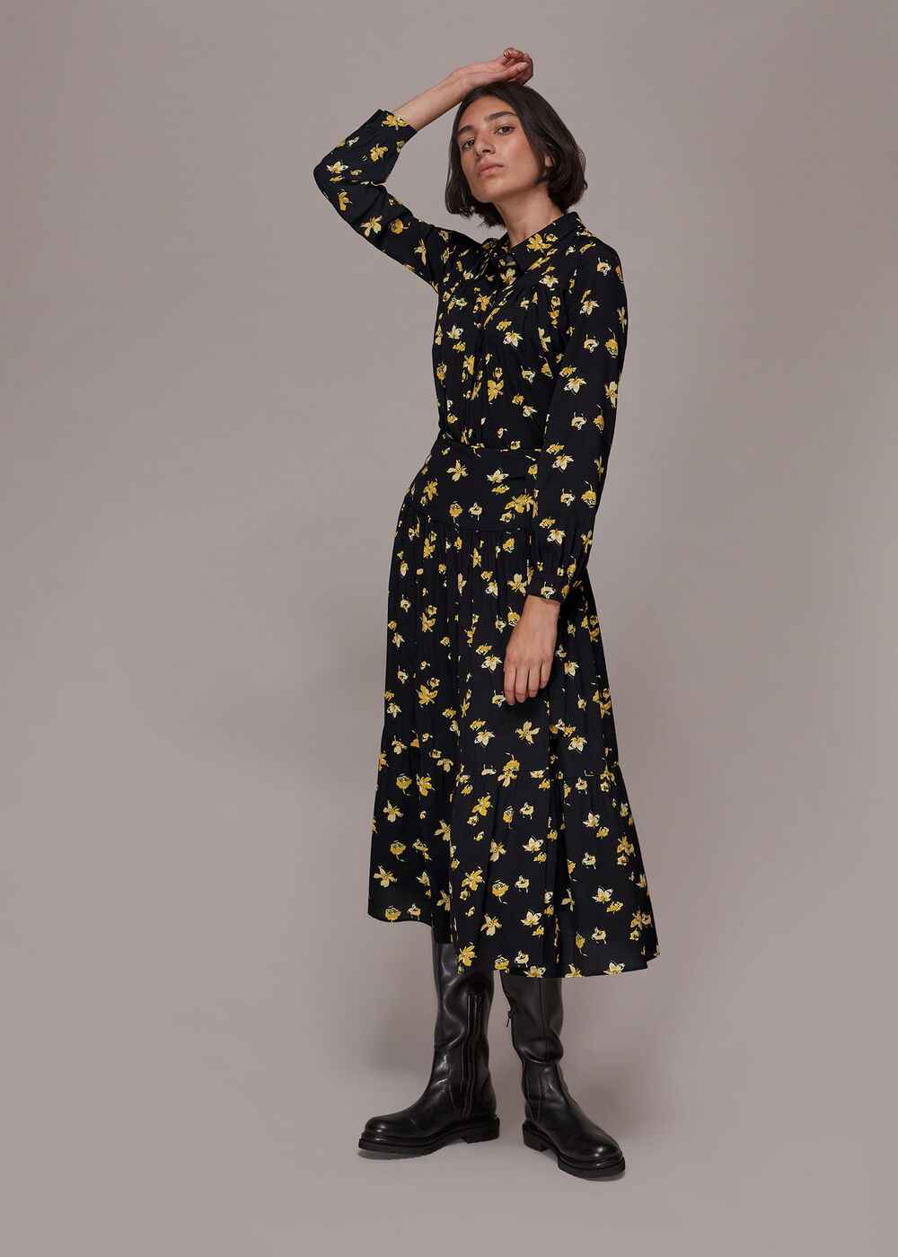 Bridget Falling Floral Skirt