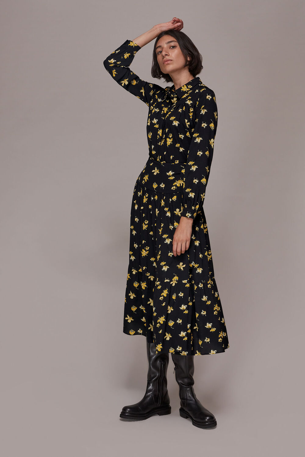 Bridget Falling Floral Skirt