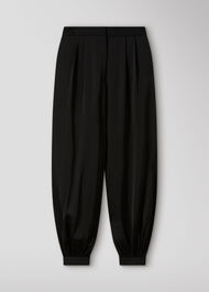 Petite Satin Balloon Trouser