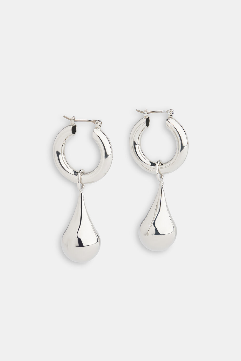 Chunky Teardrop Hoop