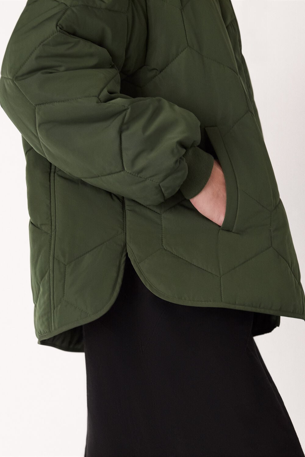 Ida Short Quilted Coat