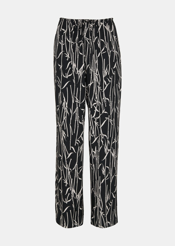 Black Bamboo Shoots Trouser