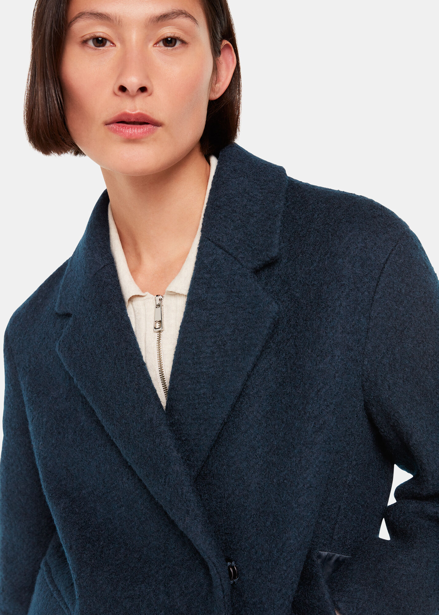 Boucle discount coat womens