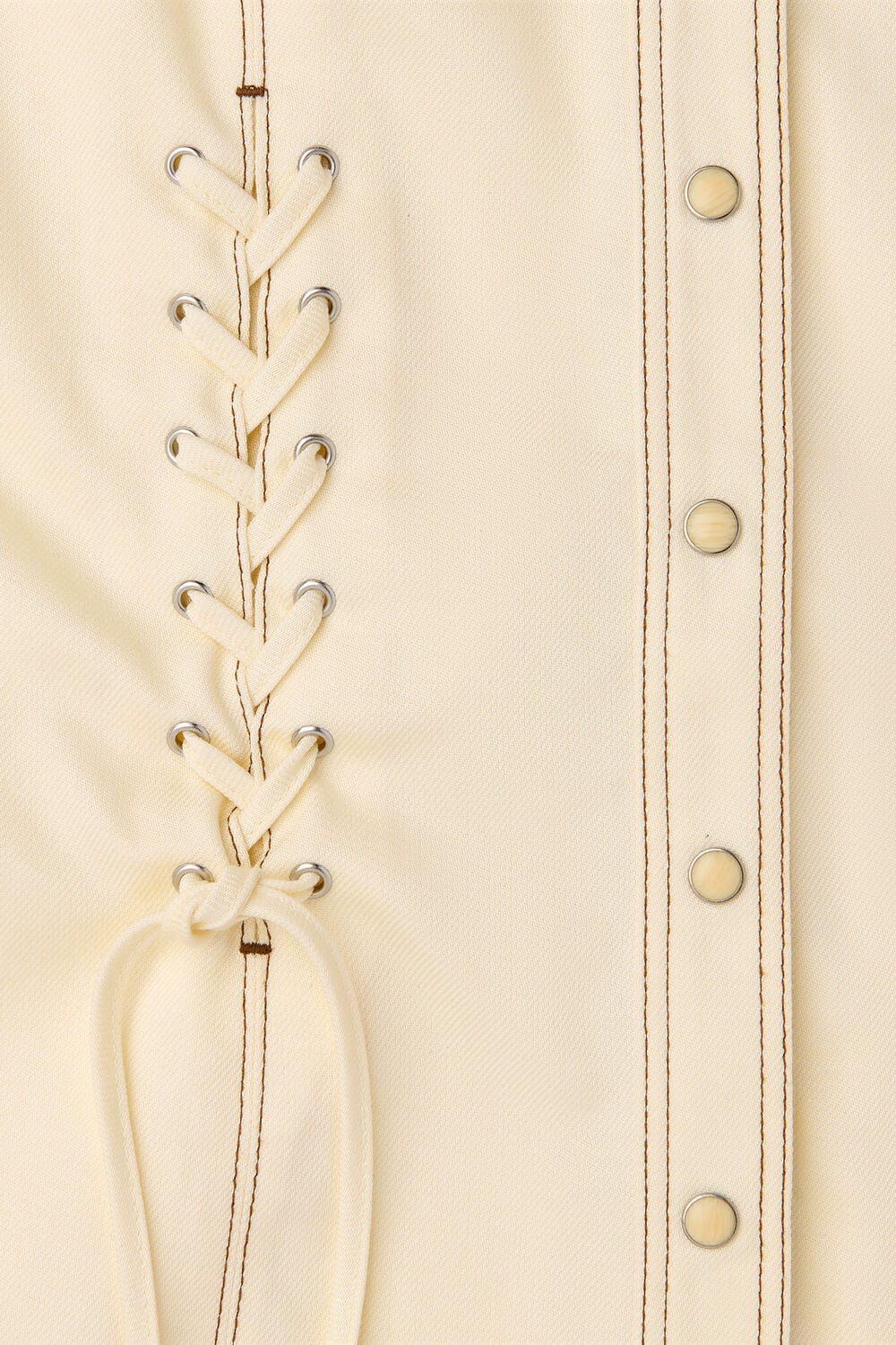 White Addison Lace Detail Shirt