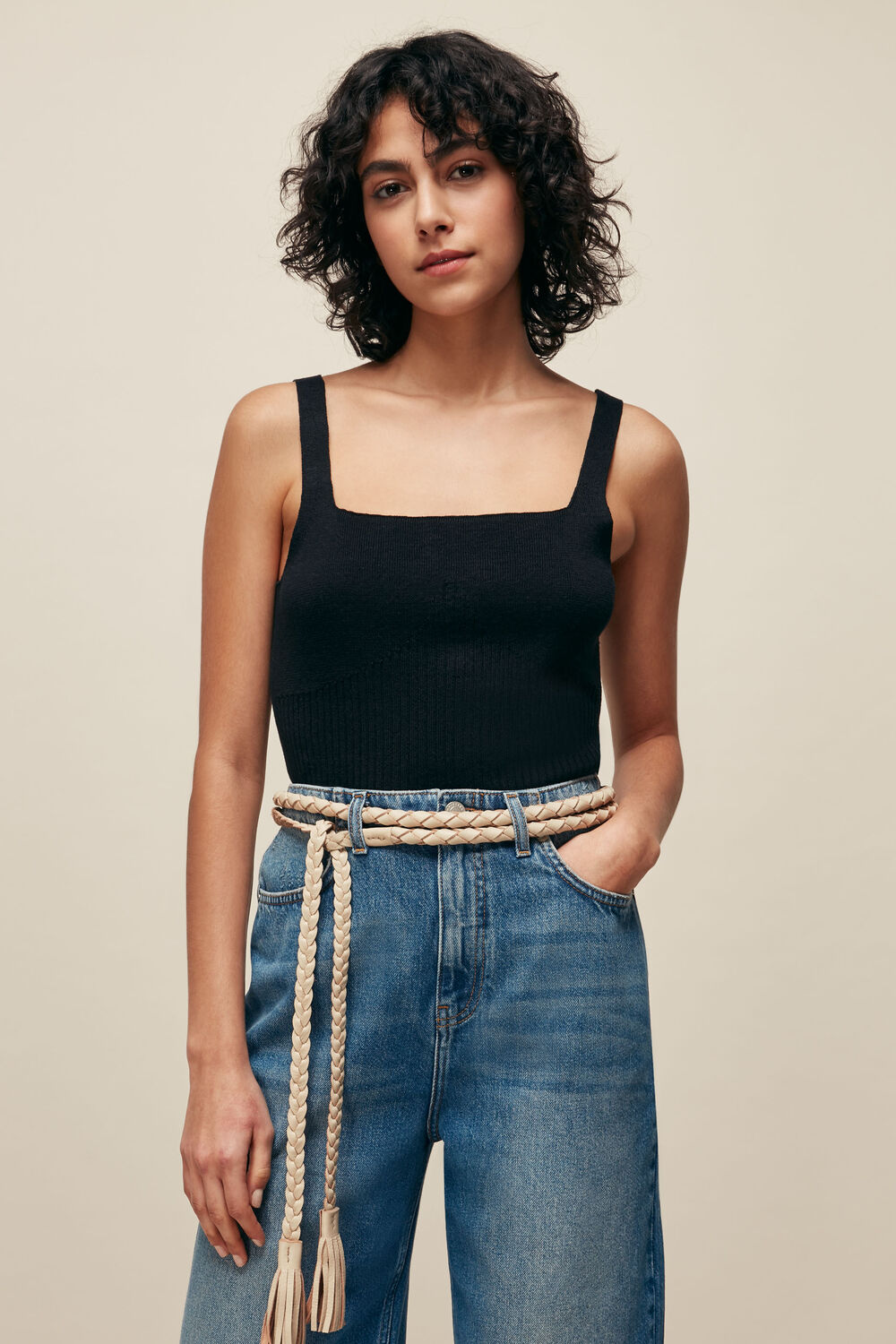 Braided Wrap Belt