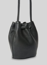 Ammie Mini Drawstring Bag Black