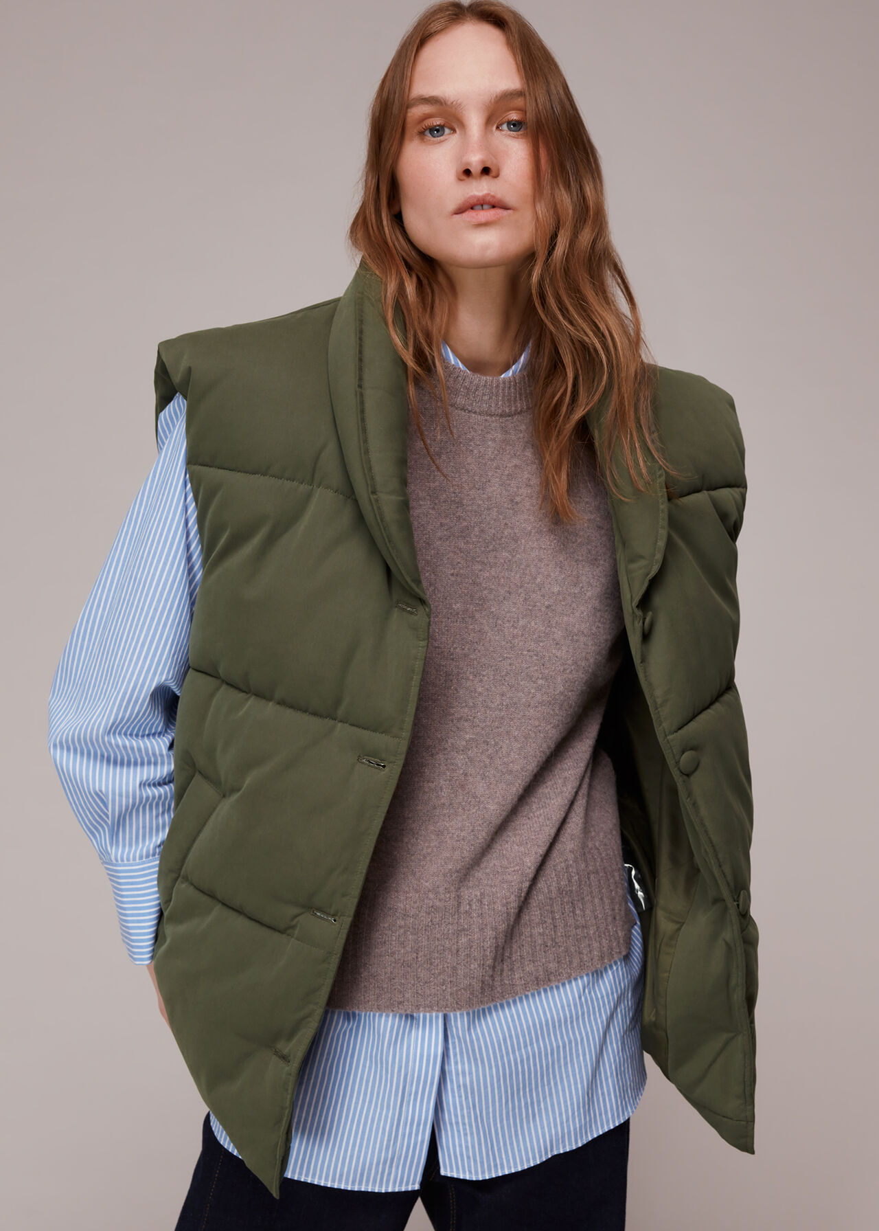 Lauren Drop Shoulder Gilet