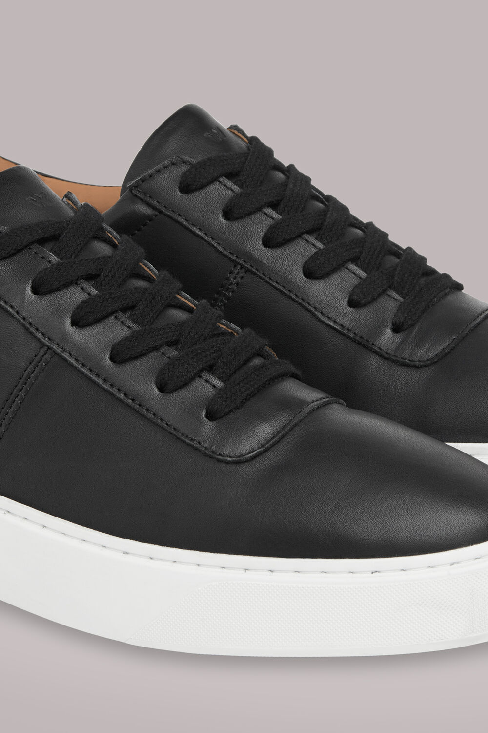 Black Kalie Deep Sole Trainer