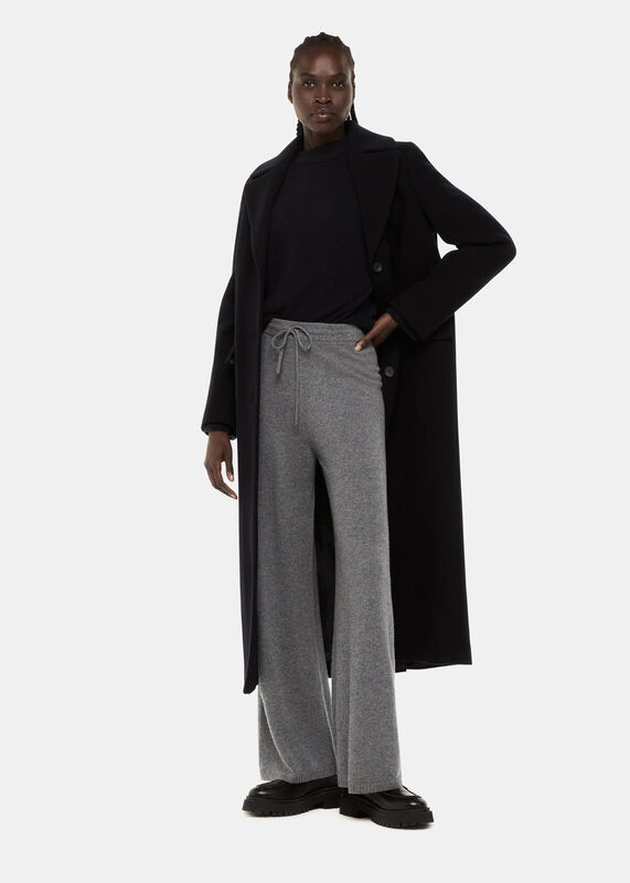 Cashmere Straight Leg Jogger