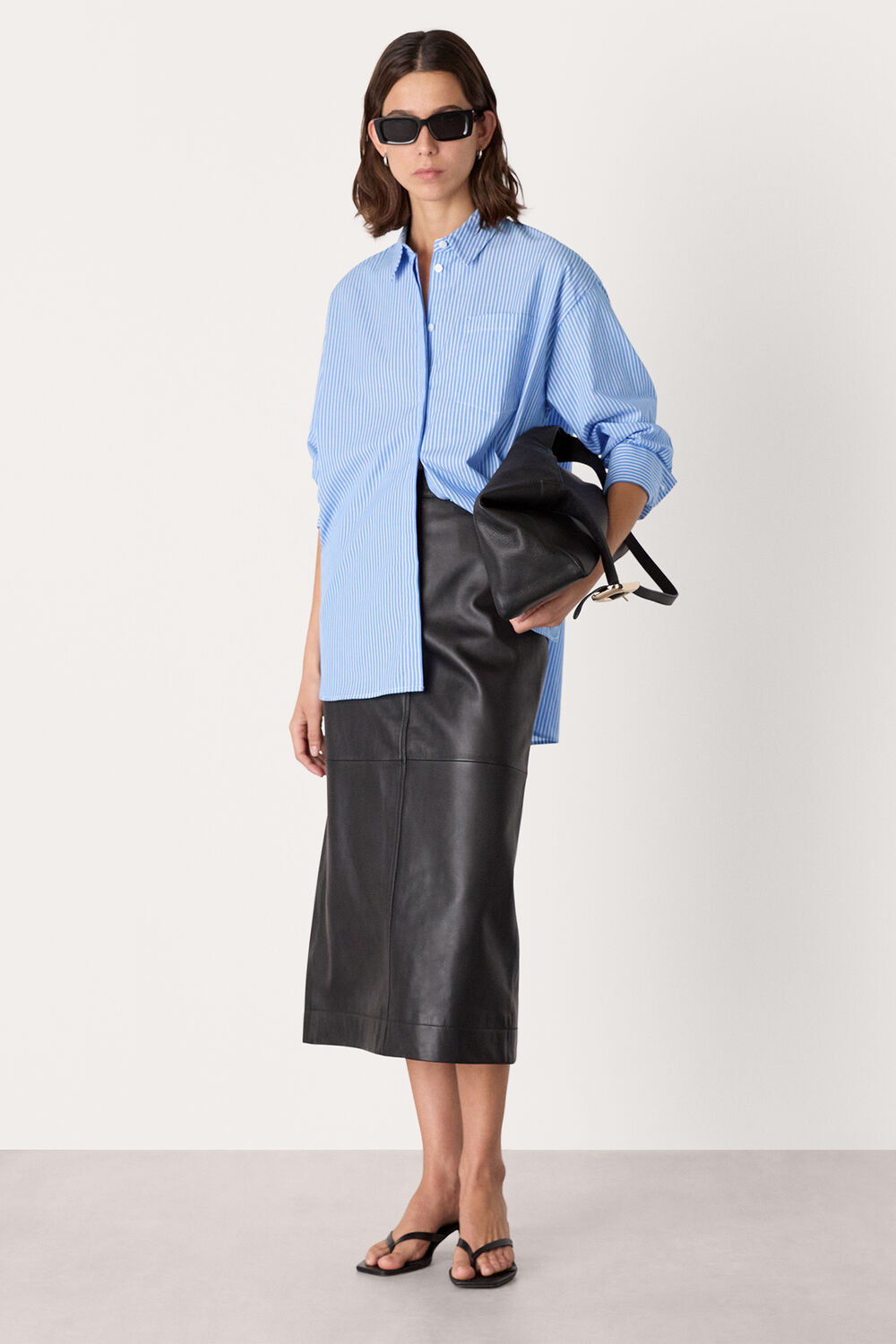 Stripe Oversized Shirt