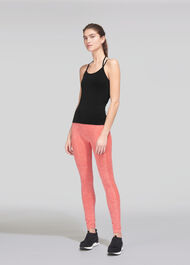 Longline Halter Sports Top Black