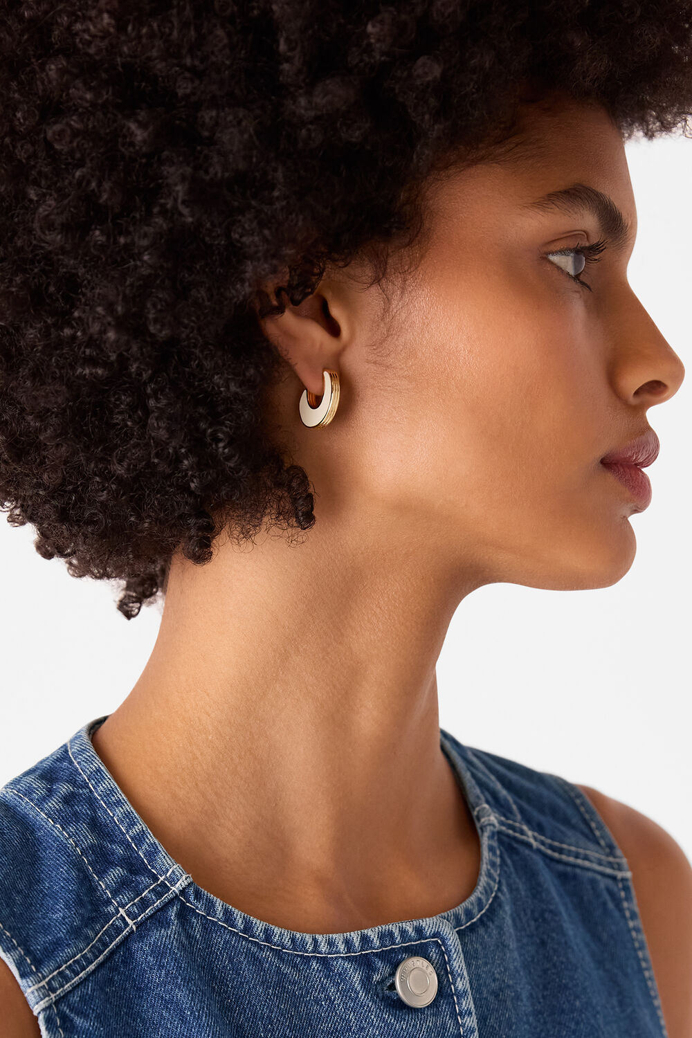 Double Enamel Earring