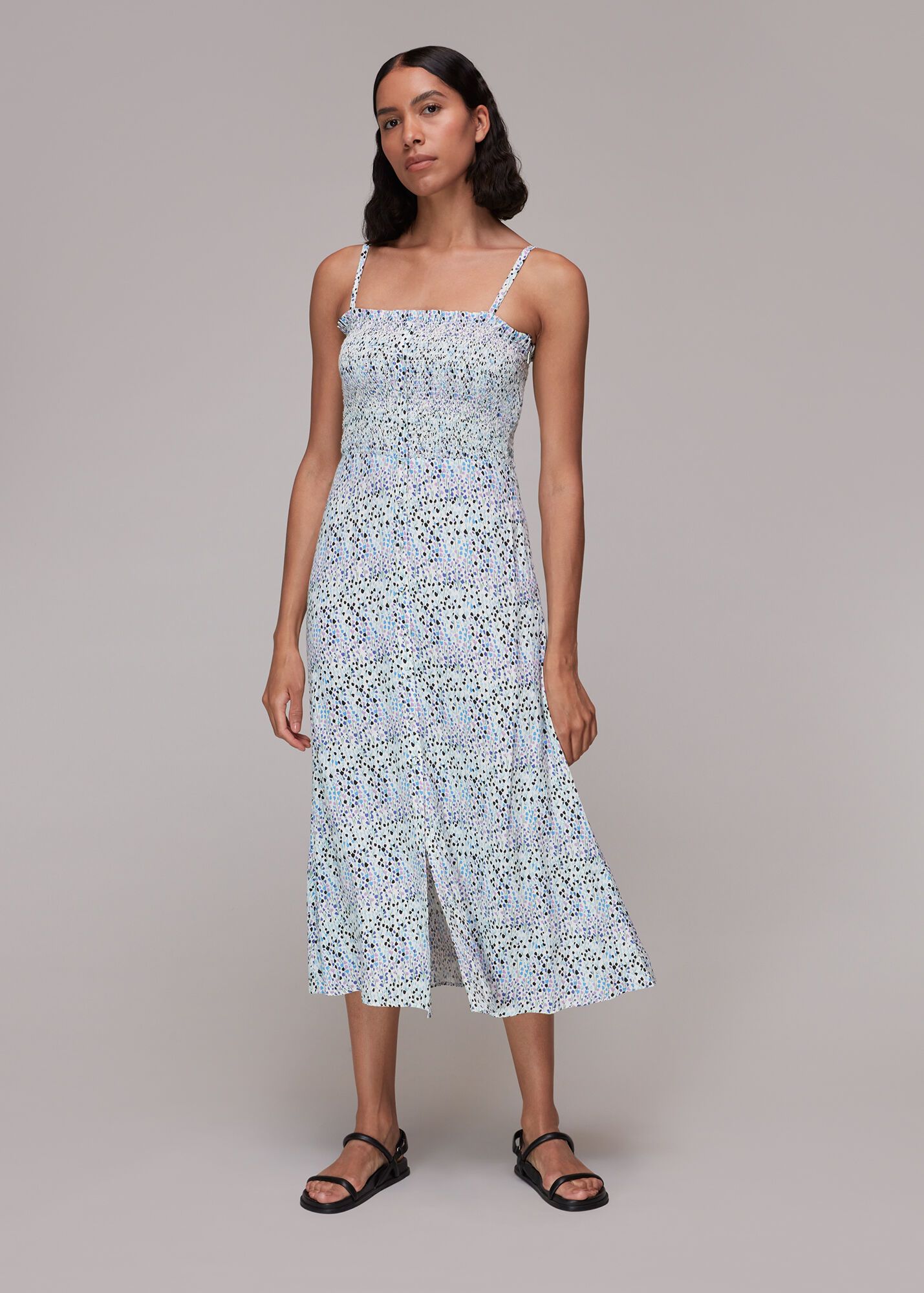 Multicolour Tulip Meadow Gracia Dress WHISTLES Whistles