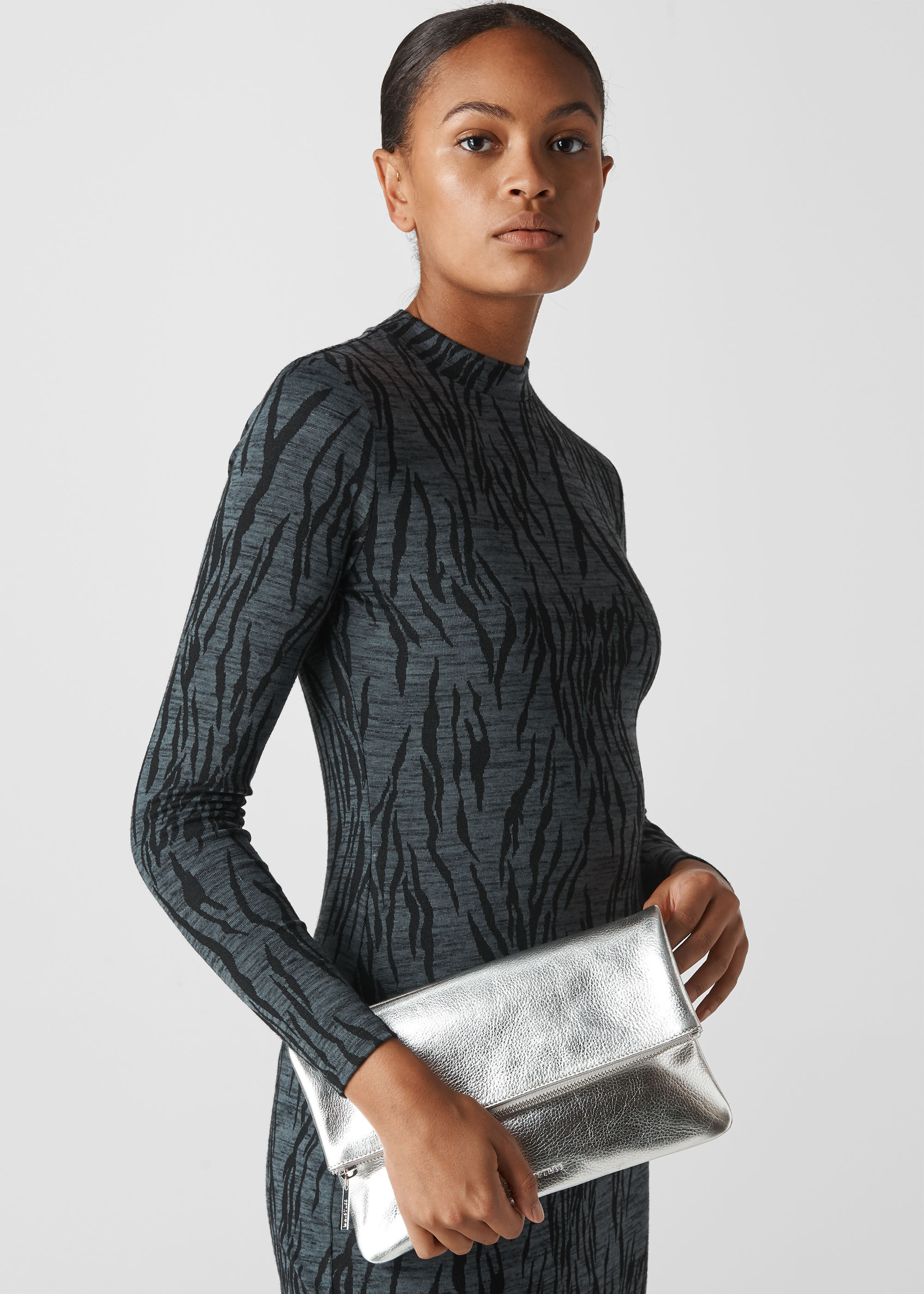 Whistles silver bag hotsell