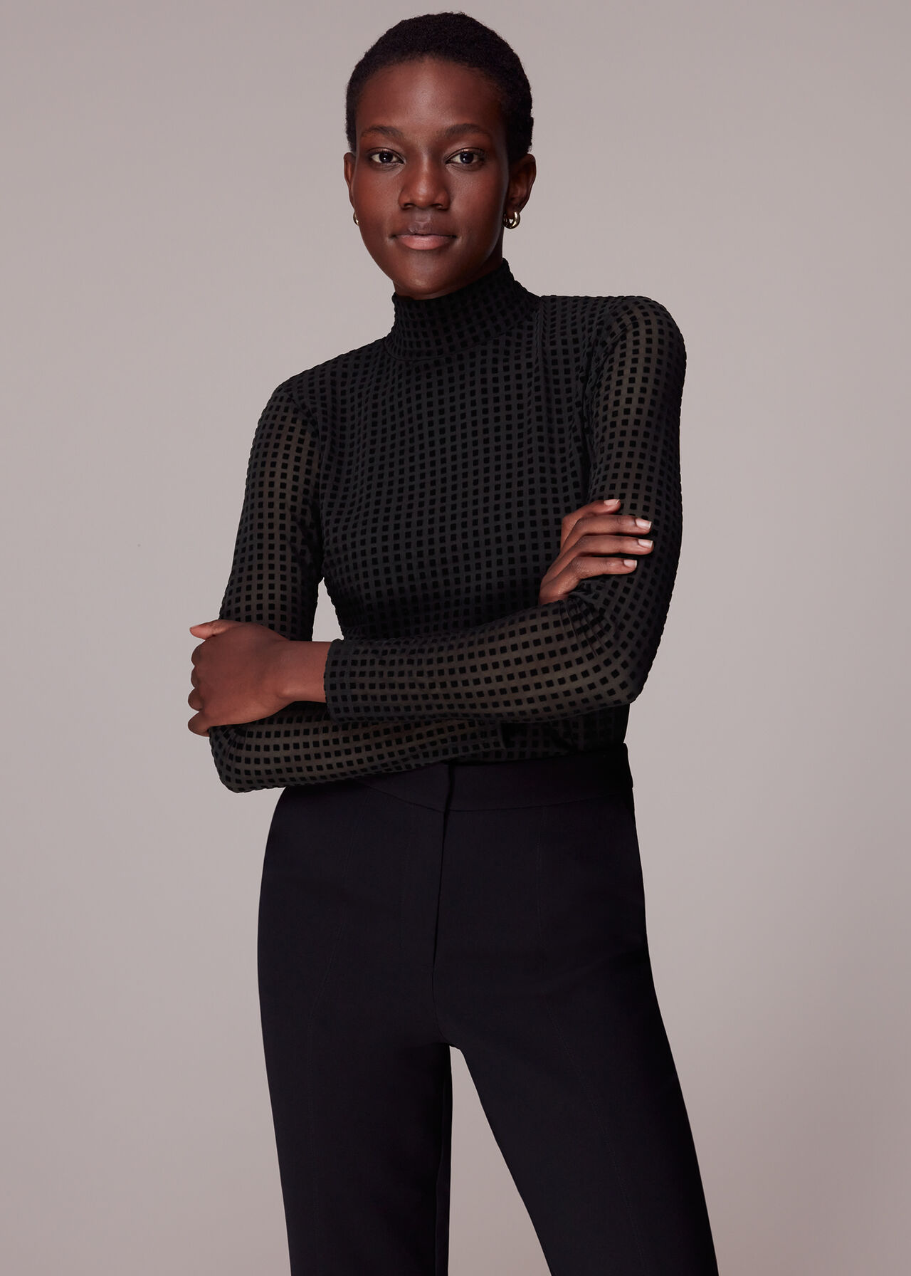 Checked Mesh Top