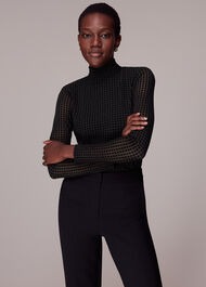 Checked Mesh Top