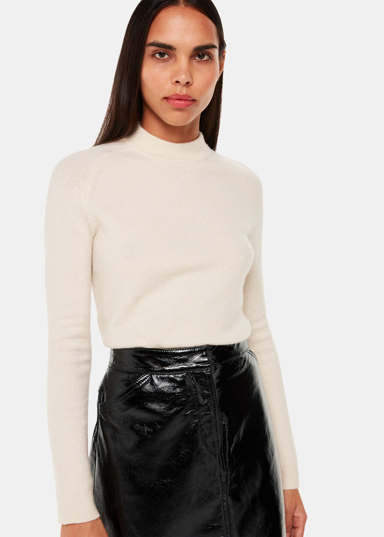 Rachel Patent Leather Skirt