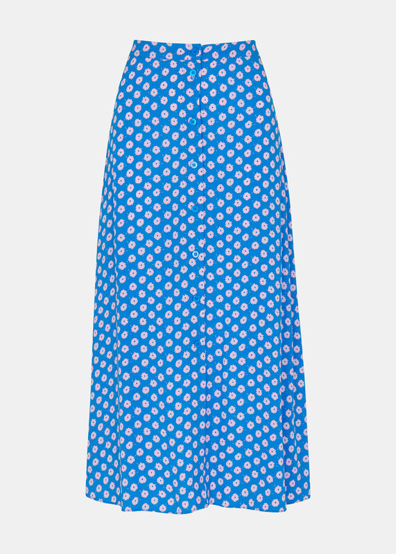 Floral Sunburst Skirt