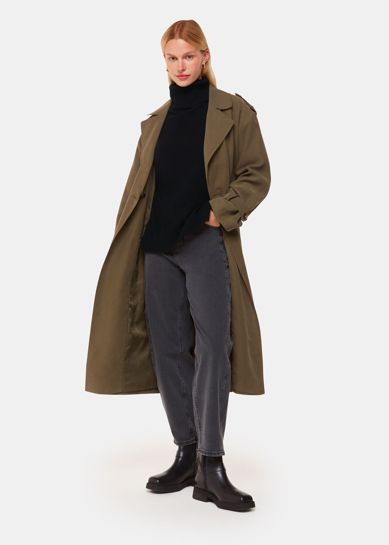 Cashmere Roll Neck