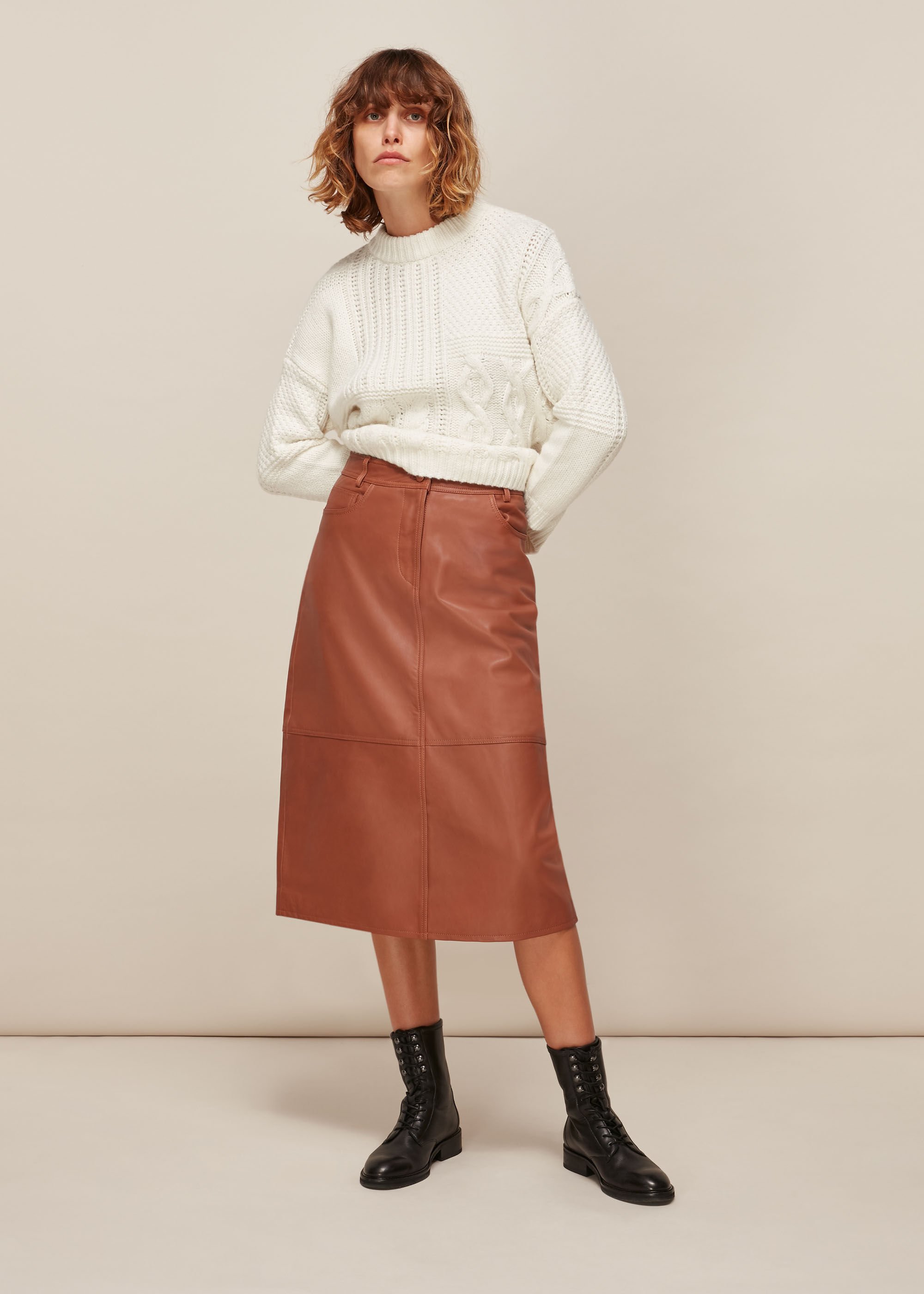 Tan skirt clearance
