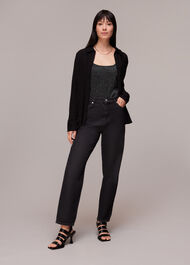 Sparkle Square Neck Knit