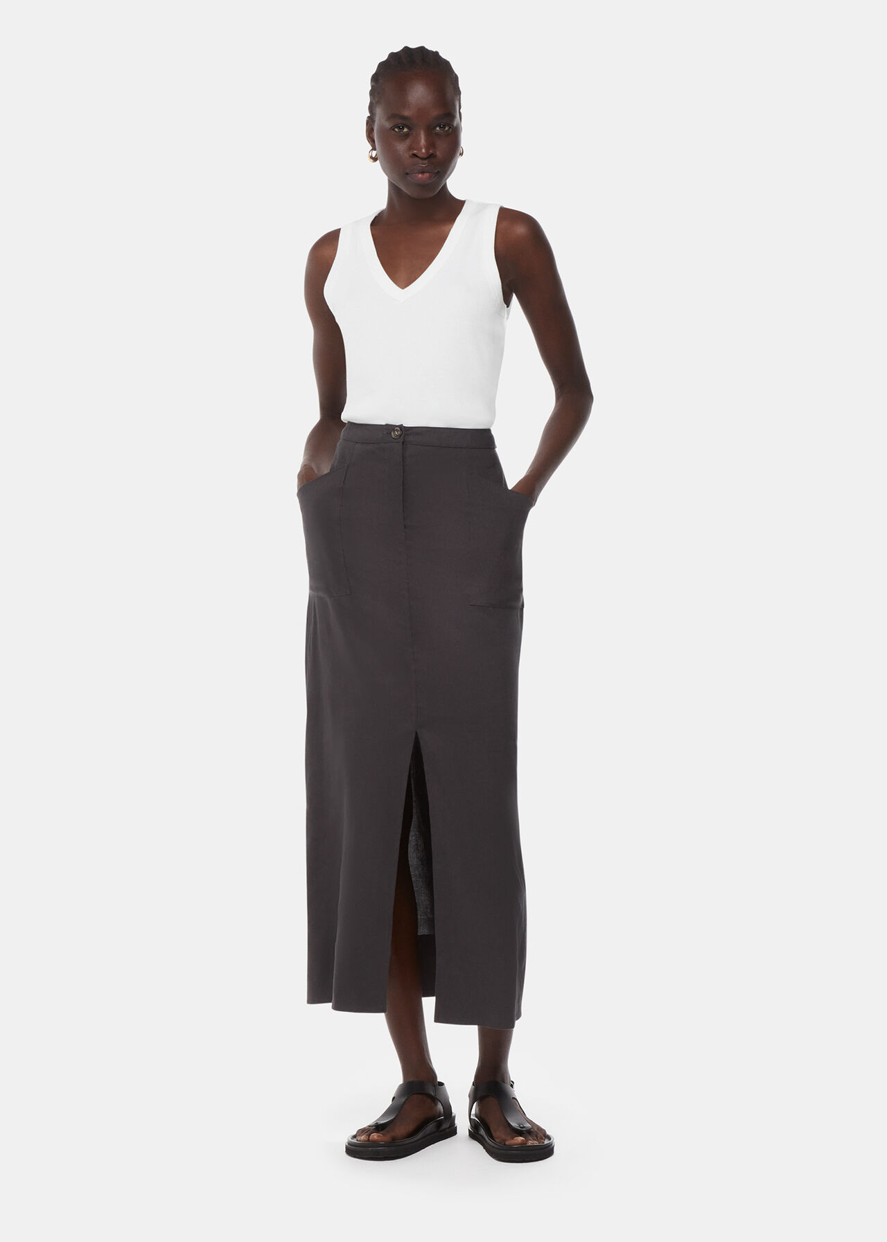 Ellis V Neck Jersey Vest
