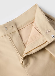Cotton Barrel Leg Trouser