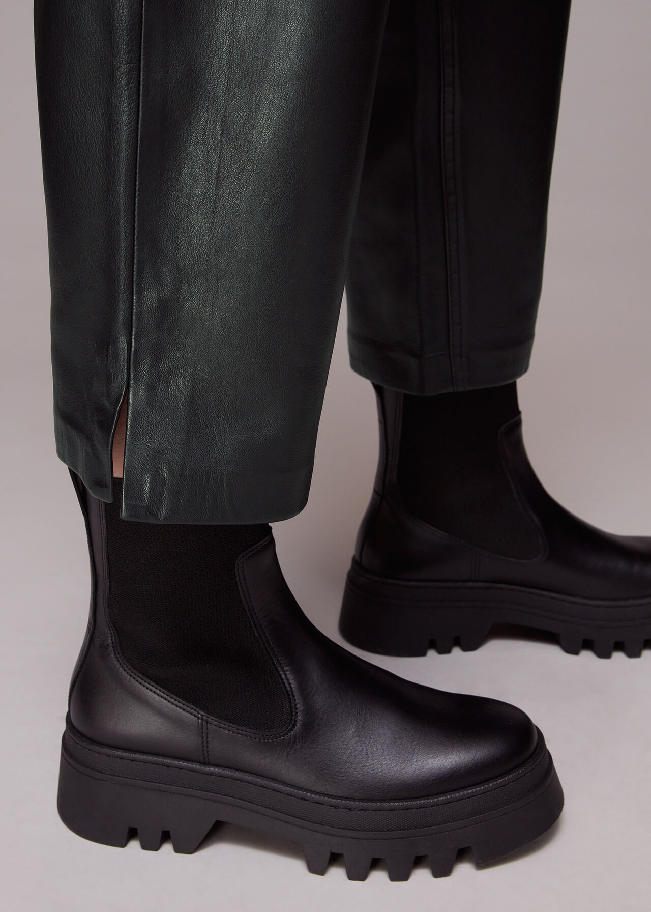 Laura Leather Trouser
