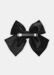 Velvet Bow Hair Clip