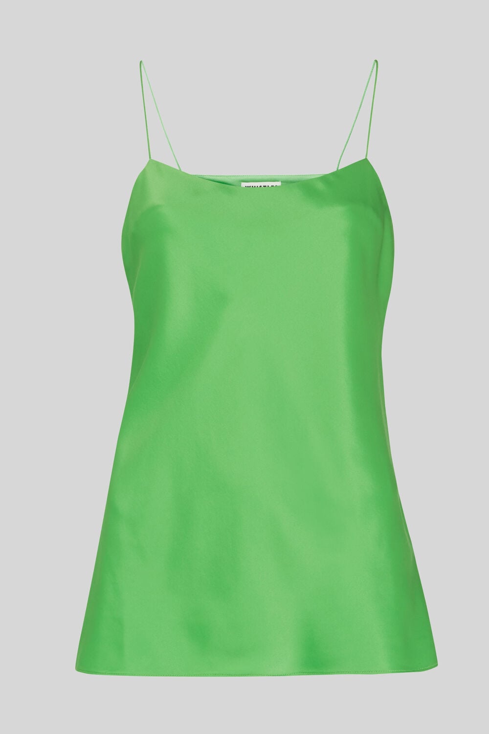 Silk Satin Cami Top Lime