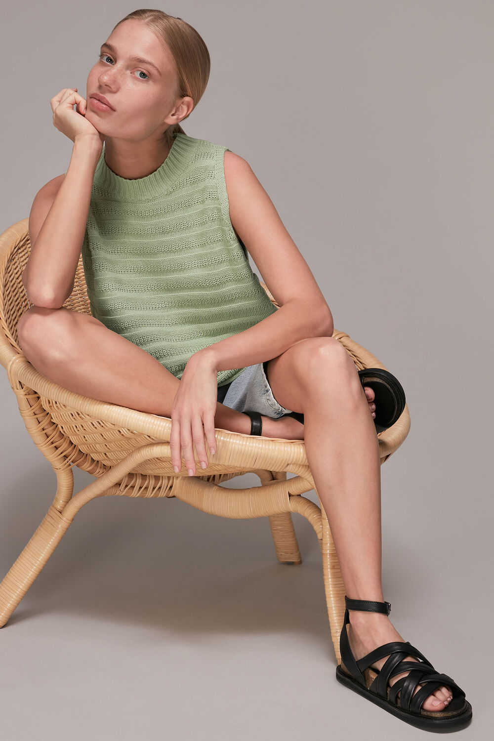 Stitch Detail Tank