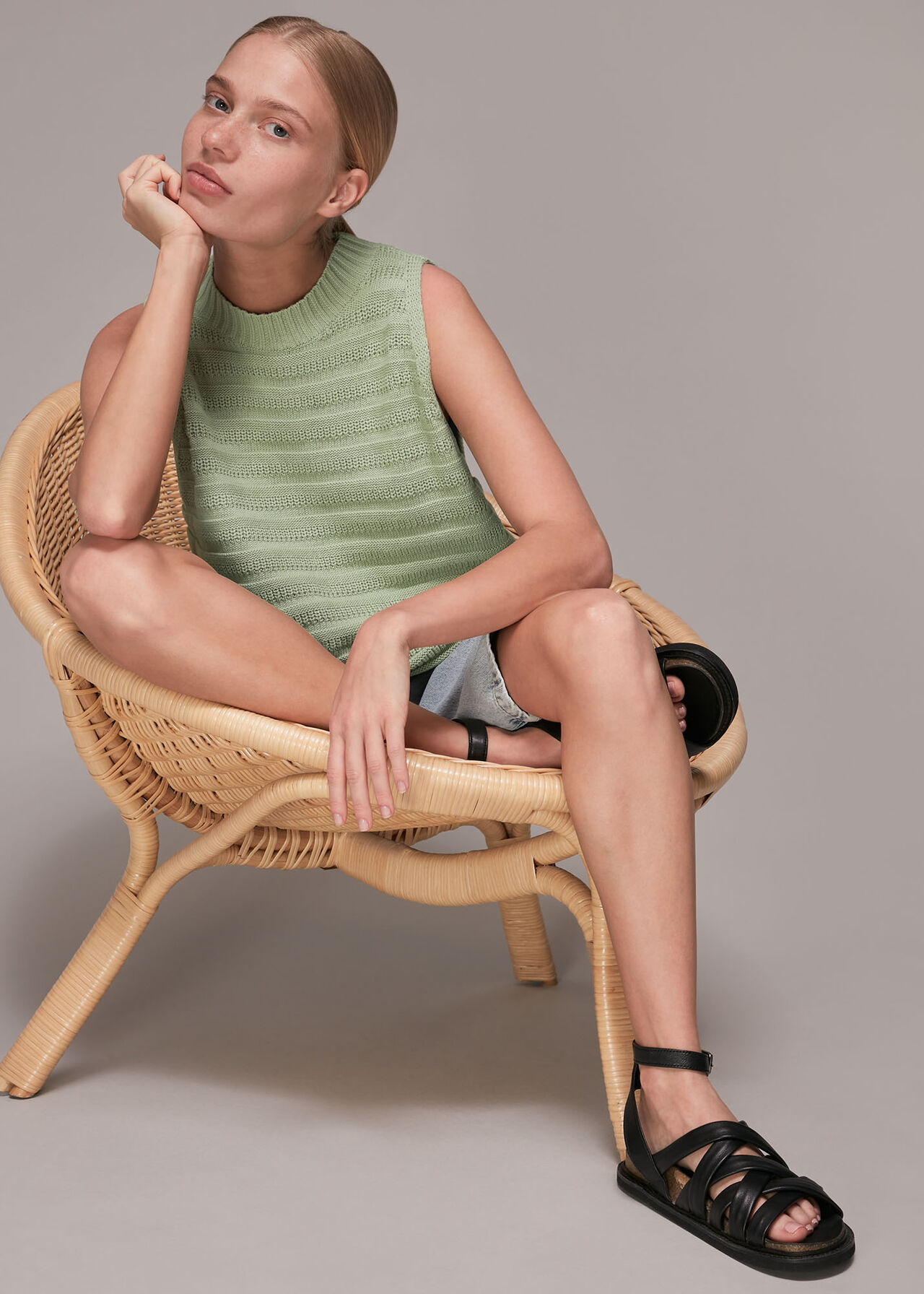 Stitch Detail Tank