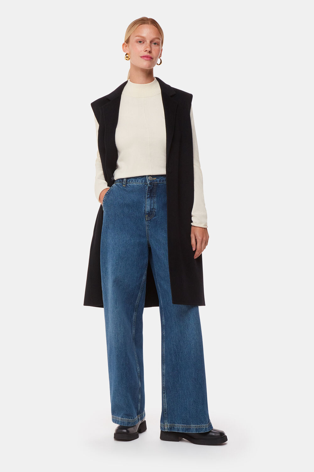 Mira Funnel Neck Knit