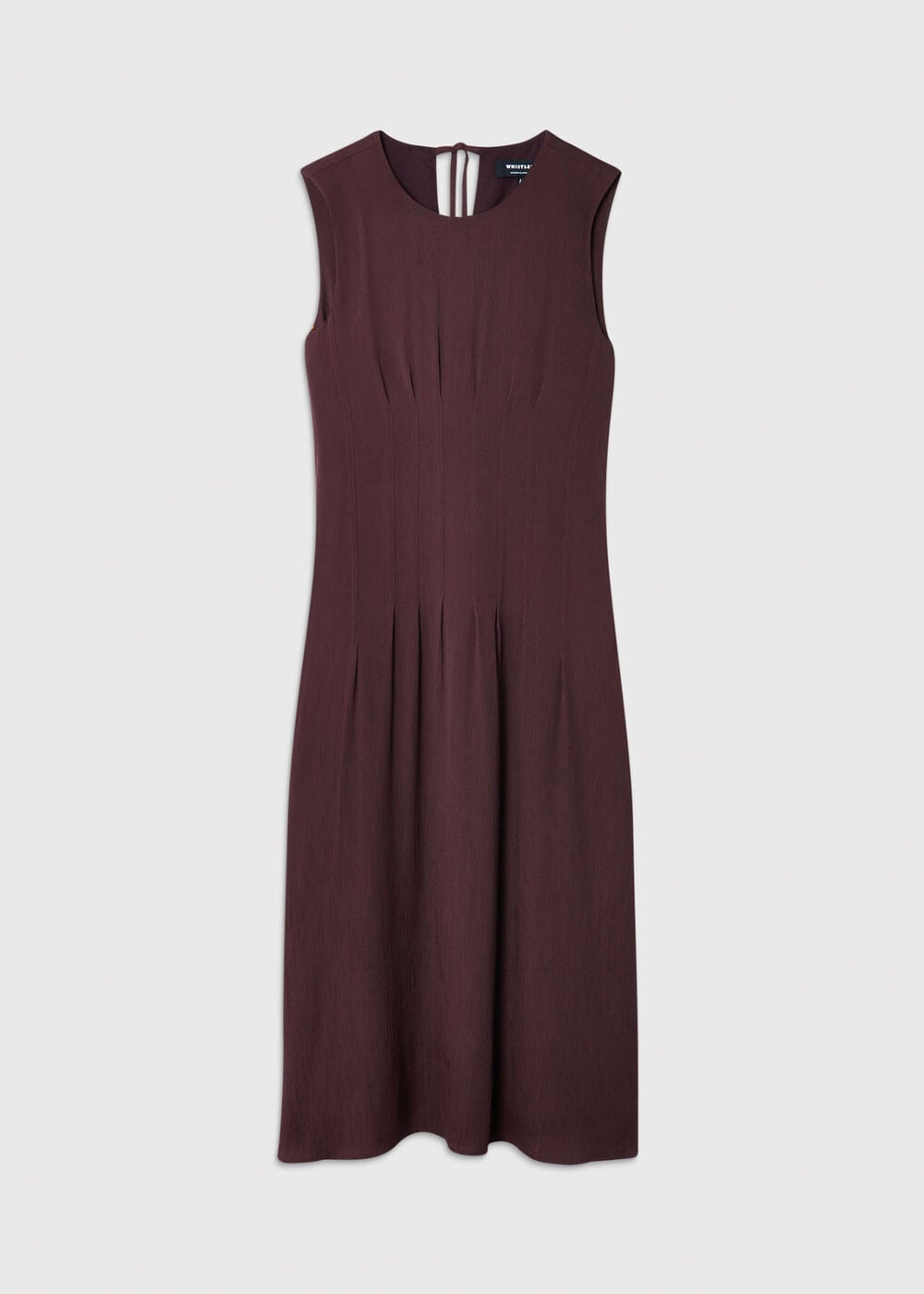 Seamed Detail Textured Dress