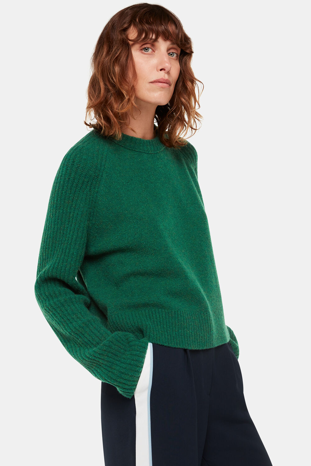 Anna Wool Mix Crew Knit