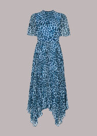 Jungle Cheetah Pleated Dress
