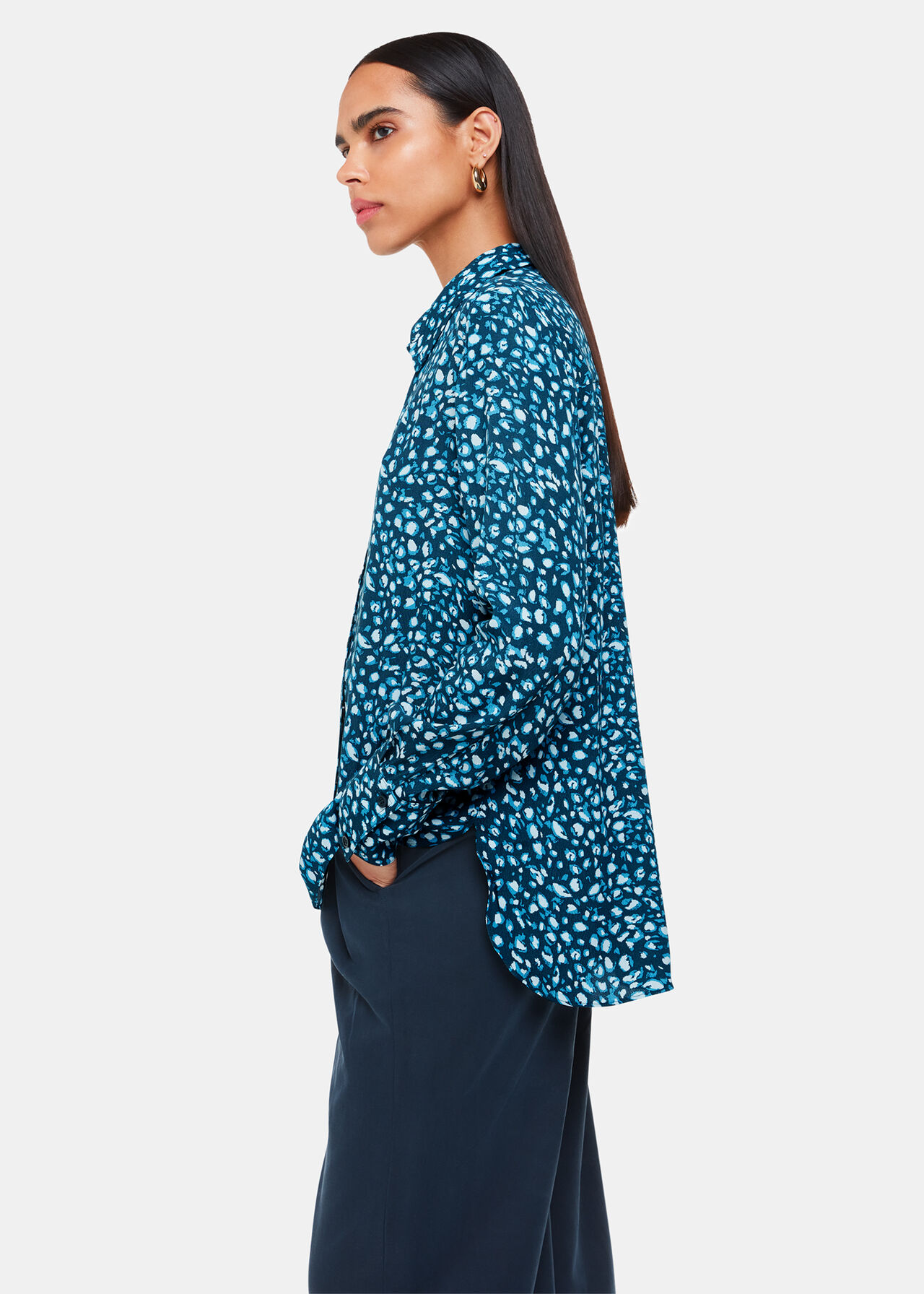Pastel Leopard Print Shirt