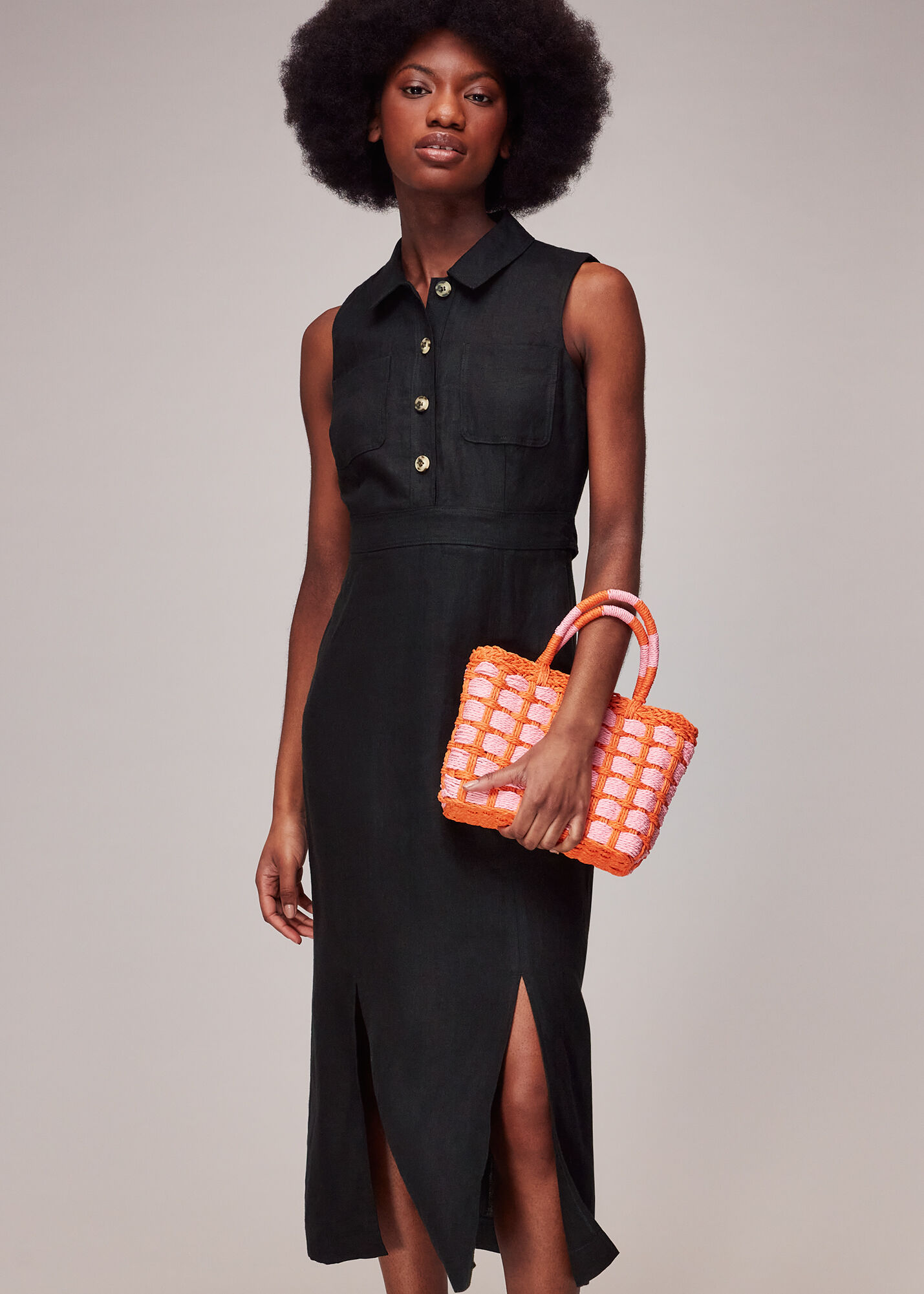 Michael stars molly linen dress 2025
