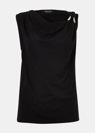 Ring Detail Sleeveless Top