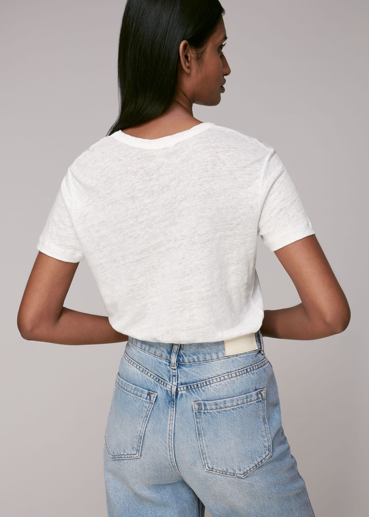 Ultimate Linen T-Shirt White