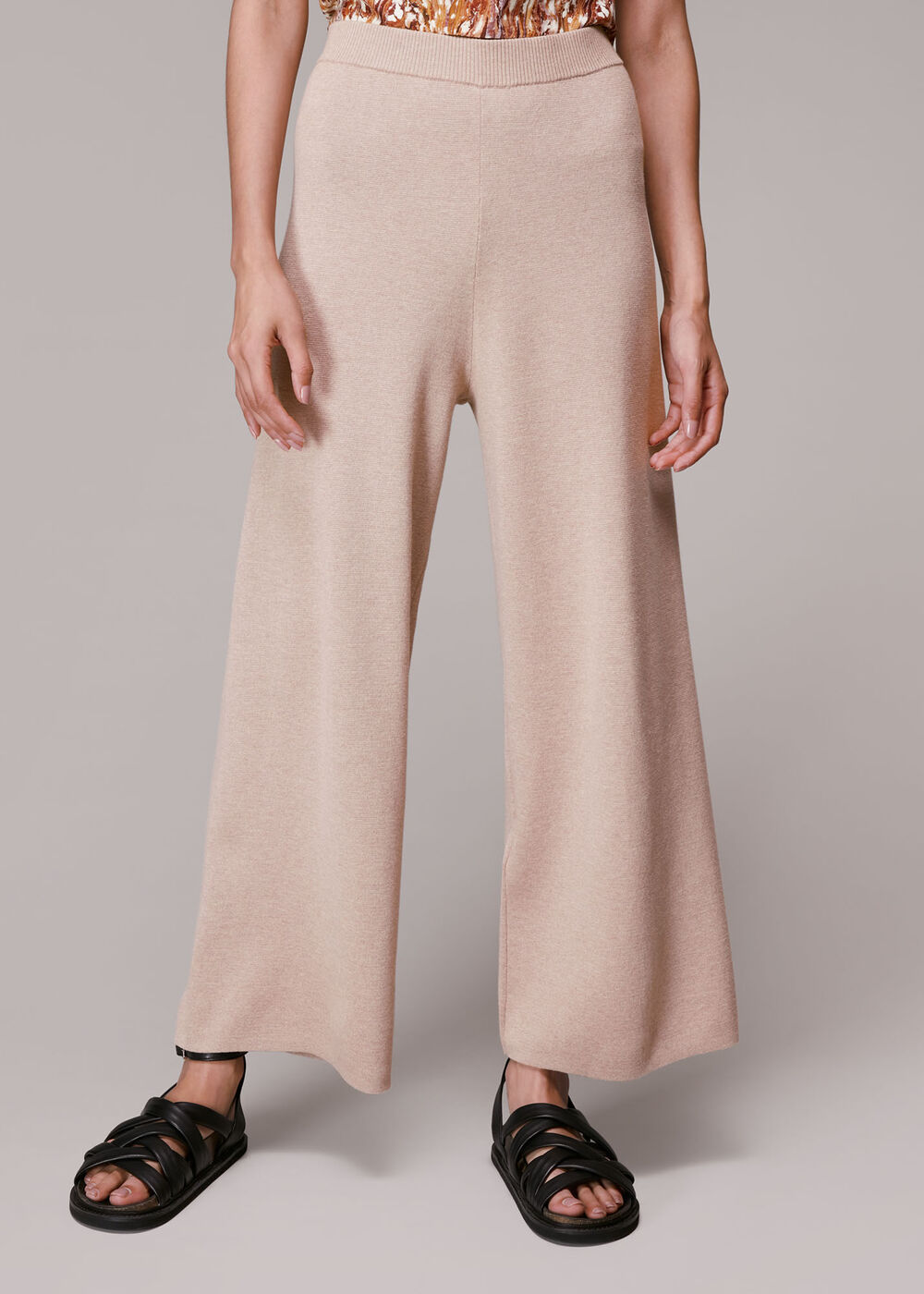 Knitted Wide Trousers